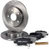 ATEC Germany Set freni asse posteriore incl. dischi freno Ø 270 mm completi + pastiglie freno posteriori Compatibile con TOYOTA AURIS, COROLLA notchback (_E18_, ZRE1_)