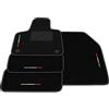 Somer Car Kit Tappetini Auto compatibili con DS 7 Crossback E-Tense 2019-2025 | Set Tappeti in Moquette, Bandiera Italia, Tappeto auto su misura