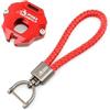 Voskooe Guscio chiave per moto PER HON@&DA XL750 TRANSALP XL 750 Xl750 2023 2024 2025 Accessori Moto Guscio Chiave Portachiavi Protettivo(1 set Red)