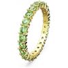 Swarovski Anello Matrix 5658659 verde da donna
