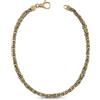 GUESS Catena bizantina da uomo in acciaio inox misura 58,4 cm, oro 23-Inch, acciaio inossidabile, senza gemme
