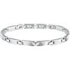Sector No Limits Bracciale Uomo in Acciaio, Smalto, Collezione BASIC - SZS122