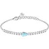 Morellato Bracciale Donna in Argento 925% Riciclato,Zirconi, collezione Tesori - SAIW200