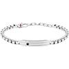 Sector No Limits Bracciale Uomo in Acciaio, Smalto, Collezione BASIC, Regalo Fidanzato - SZS125