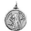 Inmaculada Romero IR Sterling medaglia d'Argento di Santa Teresa 925m 18mm. MOLIDIT Unisex Dettagli smussatura