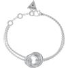 GUESS Perfect Mini Links Bracelet S Rhodium, 16 - 18.5 cm, Metallo