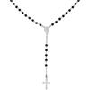 inSCINTILLE I Rosari Collana Uomo Donna Rosario in Argento 925 e Perline Colorate in Cristallo Vari Colori, Unisex Adulto Bambini con Croce Pendente e Confezione Regalo Inclusa nel Prezzo