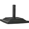 Outsunny Base per Ombrellone da Giardino in Resina Peso 12kg per Pali Ø32-38-48 mm, 44x44x33 cm, Nero
