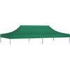 SECOLI Copertura Gazebo 6x3 m Telo per GazeboTetto di Ricambio per Gazebo 6x3 m Verde 270 g/m²