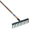 Papillon Rastrello 12 denti con manico in legno â€" Misura 295 mm - Papillon
