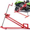 Arebos Sollevatore per Trattorini | 450 kg | Rouge | Angolo di inclinazione 45° | Larghezza Entry max. 97 cm