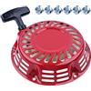 Gubeter Kit bulloni avviamento a strappo, per motore a benzina Per HONDA Gx120 Gx140 Gx160 Gx200 e cinese 168F 170F 5.5Hp 6.5Hp 4 tempi, 163Cc 196Cc 2Kw E* 2500 2600, 28400-Zh8-013Ya, 28400-Zh8-013Ya