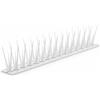 Lemag srl Dissuasore Volatili per Muretto in Plastica HD 50x7,8 cm - Anti Piccioni per Cornicioni e Recinzioni - Bianco - Confezione 10 Pezzi - Lemag srl