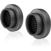 AC Infinity 2 prese d'aria per tenda da coltivazione, con adattatore integrato, filtro anti-insetti e polvere, flusso d'aria elevato, adatto per porte standard da 15,2 cm