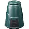 Original Organics Convertitore di compostaggio da 330 litri, compostiera biologica da giardino, include piastra di base, verde