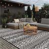EVOCAMP Tappeto esterno, permeabile & leggero, coperta picnic per esterno, giardino, spiaggia, terrazze, balconi, robusto polipropilene, telo sotto tenda campeggio (Grigio, 300 x 400 cm)