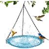 CAMEIRGOU Abbeveratoio Per Uccellini - Mangiatoia Per Uccelli Selvatici Da Appendere, Vasca Da Bagno Per Uccelli, Mangiatoia Per Uccelli Selvatici Da Esterno Appesa, Vaschetta Bagno Per Uccellini Da Giardino
