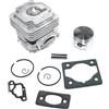 PUYEN Kit Cilindro pistone 45mm for 0leo-/Mac/ 453BP Ergo 753S 753T OS530 Ergo OS550 Ergo Efco 8530IC 8535 8535 Ergo 8550 Boss 8753BAV