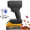 NNBWLMAEE Turbo Jet Double-Blow V2.0, 2025 Nuovo Soffiatore Elettrico Senza Fili per Foglie 130.000 RPM 200 Mph, Soffiatore Turbo Jet Portatile Palmare Asciugacapelli per Auto per Patio, Prato, Soffiare Foglie