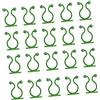 Toddmomy 80 Pezzi Supporti in Plastica Verde per Piante Rampicanti Clip Autoadesive per Fissaggio Muro per Piante e Gestione Cavi Domestici
