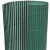 vidaXL Recinzione da Giardino a Doppio Lato 90x500 cm Verde Arella Canniccio