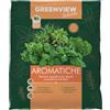 Greenview, Terriccio di alta Qualità Linea Selection, Substrato Specifico per le tue piante ad alta Aerazione e Drenaggio, massimo assorbimento nutritivo (per Piante Aromatiche, 5 Litri)