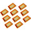 PETSOLA 10pcs Filtro Aria per Stihl FS120 FS200 FS250 FS300 FS350 FS400 4131 141