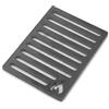 Grillrost.com Das Original Griglia per stufe 14x19cm in Acciaio Massiccio - più Resistente delle Griglie in ghisa - per stufe e caminetti