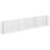 vidaXL Gabbione per Fioriera Gabbia Rete per Aiuola Accessori Arredo da Giardino Giardinaggio Orto Rialzato in Acciaio Zincato 270x30x60cm