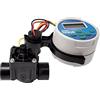 Hunter - MOD. Node 55147 - Programmatore di irrigazione a batterie a 1 Stazione, con elettrovalvola