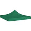 YITHOPI Tetto per Tendone,teli ombreggianti gazebo terrazzo esterno Robusto e durevole Adatto per esterni, campeggio, giardino, terrazza per Feste 3x3 m Verde 270 g/m²