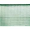 VERDELOOK Green Master, Tessuto per ponteggi, 1.8x25 m, Verde, coperture Protezioni
