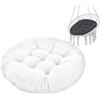 Ferocity Cuscino per Sedia Amaca, Dondolo Sospesa, Poltrona Sospesa da Giardino Sedia Dondolo Amaca, White [114]