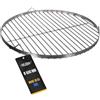 NAJDER Griglia di Cottura Rotonda in Acciaio Inox Ø600 mm per Barbecue Girevole con Sospensione a Cavo, griglia di Cottura Rotonda con 3 Fori per Appendere, griglia per Barbecue - Solo