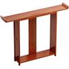SXDQMX Mobiletto Ingresso Stretto, Consolle Ingresso Profondità 20 cm, Stile Antico Cinese con Design a Grondaia Rovesciata, Adatti per Corridoi(Orange,64 cm/25 in)