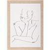 ATMOSPHERA CREATEUR D'INTERIEUR - Tela incorniciata Visage 50x70cm