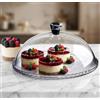 evacasabella Porta Dolce èlègant Patisserie in Vetro Brillante cm 32
