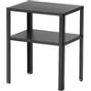 Ikea KNARREVIK - Comodino, colore: Nero