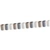 Alipis 12 Pezzi Tazza Portaspazzolino Bagno Tazza da Viaggio Forniture per Il Bagno Bicchieri di Plastica per Bere Tazze per Spazzolare I Denti Tazze per Spazzolino da Denti Porta