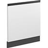 Vicco Pannello frontale R-Line, Bianco, 59.6 cm Forma a J, senza piano di lavoro, per la libera combinazione all'interno di sistemi cucina modulari