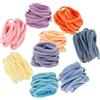 DIYEAH Anelli Elastici per Presine e Passanti per Telaio, Set da 180 Pezzi Multicolore, Ricambio per Kit Tessitura Fai da Te, Adatti a Ragazzo Ragazza e Artigianato Creativo Educativo