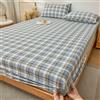 HLTQL Lenzuolo con Angoli Matrimoniale Cotone Fantasia Lenzuola Matrimoniali Cotone con Angoli Altezza 30 Cm Coprimaterasso Matrimoniale(#2,Pillowcase X2)