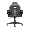 Nuwo Skin Sedia Gaming Ergonomica con Braccioli Imbottiti, Schienale Alto, Regolazione Altezza, Portata 150 kg - Sedia Ufficio e PC Grigio/Nero