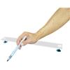 Generic Ponti inclinati ' per la Pittura - Ponti di Pittura con Poggia Mano ' Inclinato | Supporto per Braccio in Acrilico Trasparente per Pittore, Studente, Scatola, Insegnante