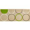 Unique Tapis Viva, La Cucina, Tappeto, Beige (Beige/Verde), 140 x 57 cm