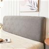 AYUOEODM Copri Testiera Letto Matrimoniale/singolo/1 Piazza E Mezza Tortora,Copertura Testiera Letto Matrimoniale In Tessuto Elasticizzato Universale All-Inclusive Velluto Fodere ( Color : C-2 , Size : 170cm-1