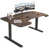 Radlove Desk, scrivania elettrica regolabile in altezza, con 4 controlli di memoria e tecnologia anticollisione (78 x 150 cm, Brown)