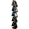 CASSETTE POSTALI ALUBOX ALUBOX LYRA Porta Vinili Verticale Con 10 Mensole Per Vinili DIM 170X33X17 Porta Dischi Vinile Espositore per oltre 120 Lp Mensola Per Vinile Alluminio e Lamiera Zincata (RUGGINE, 10 MENSOLE)