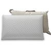 PraTiKo Life Cuscino in Fibra Super Soft 70x40 H 18 cm, Federa Sfoderabile e Lavabile, Cuscino da Letto Massaggiante, Antistress, Antiacaro e Traspirante
