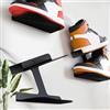 HANDSONIC Espositore per scarpe galleggianti per montaggio a parete, robusto scaffale da parete per scarpe da ginnastica, per collezionisti di scarpe, pubblicità, mostre, negozi di scarpe, decorazione